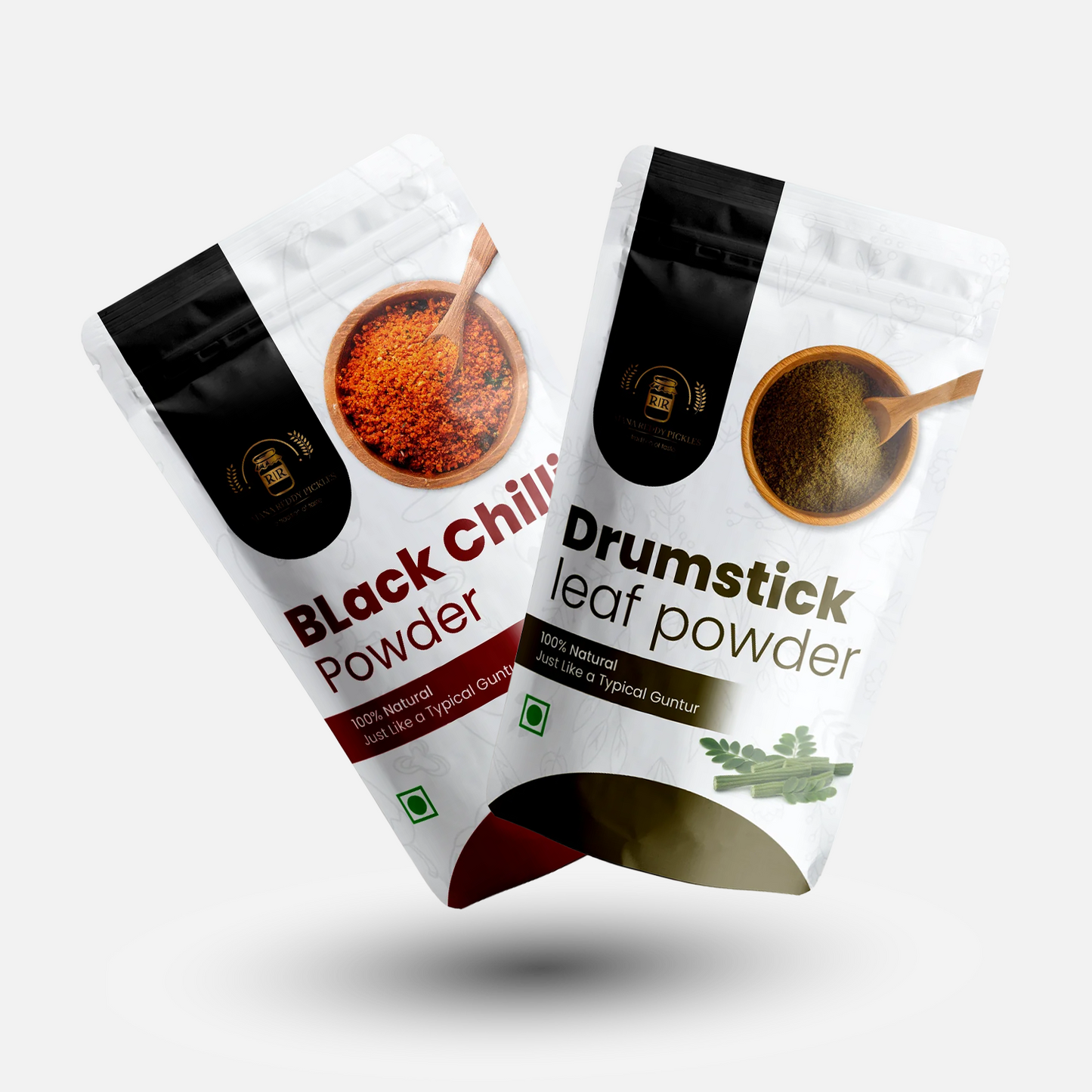 Black & Drumstick Powder Combo