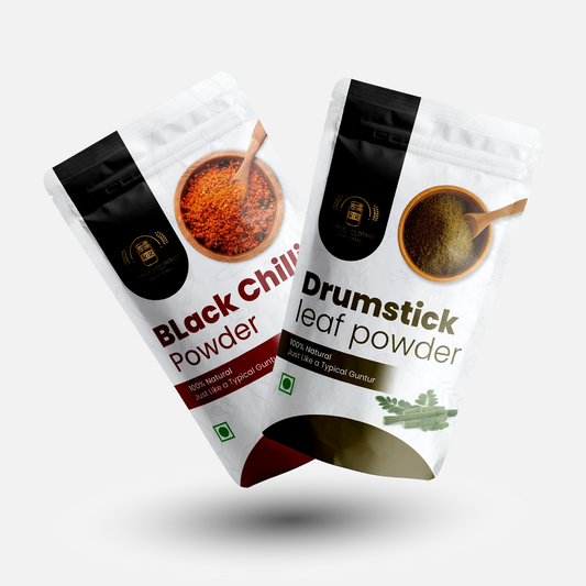 Black & Drumstick Powder Combo
